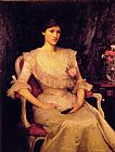 John William Waterhouse Famous Paintings - Miss Margaret Henderson